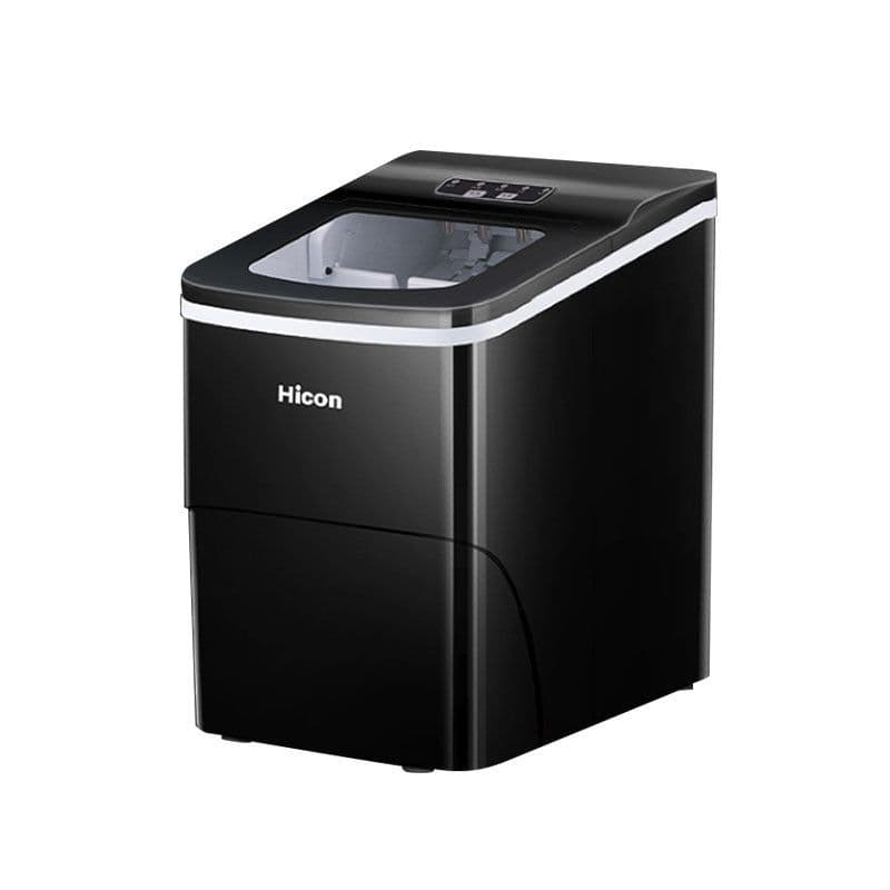 image-Ice Maker Commercial 15KG Household Small Dormitory Students Smart Wifi Automatic Round Ice Cube Maker