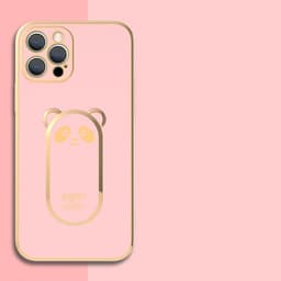 image-Panda Magnetic Ring Holder Phone Case Cover