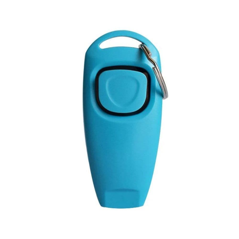 image-Combo Dog Clicker Whistle - Training Pet Trainer Click Puppy With Guide With Key Ring