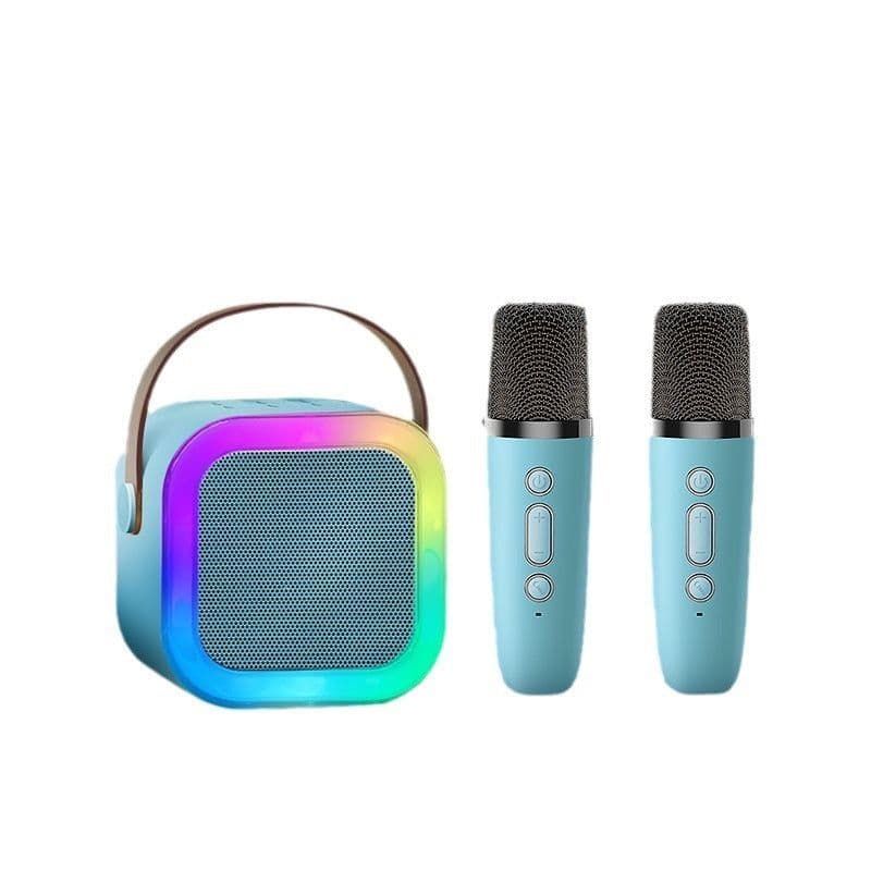image-Wireless Bluetooth Audio Mini Microphone Singing And Singing All-in-one Machine Children's Family Ktv Suit