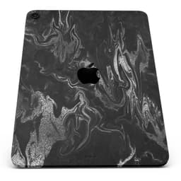 image-Black & Silver Marble Swirl V1 - Full Body Skin Decal for the Apple