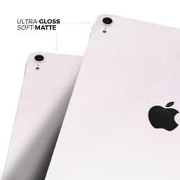 image-Hot Pink Fade to White - Full Body Skin Decal for the Apple iPad Pro