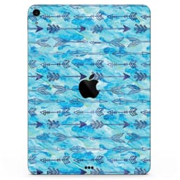 image-Blue Tribal Arrow Pattern - Full Body Skin Decal for the Apple iPad