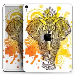 image-Bright Orange Ethnic Elephant - Full Body Skin Decal for the Apple