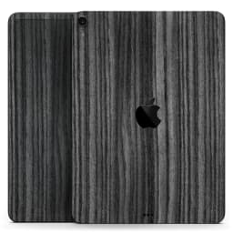 image-Dark Ebony Woodgrain - Full Body Skin Decal for the Apple iPad Pro