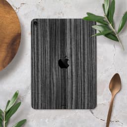 image-Dark Ebony Woodgrain - Full Body Skin Decal for the Apple iPad Pro