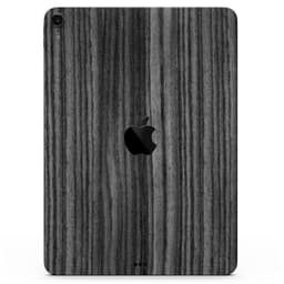 image-Dark Ebony Woodgrain - Full Body Skin Decal for the Apple iPad Pro
