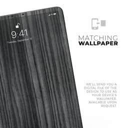 image-Dark Ebony Woodgrain - Full Body Skin Decal for the Apple iPad Pro