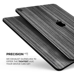 image-Dark Ebony Woodgrain - Full Body Skin Decal for the Apple iPad Pro