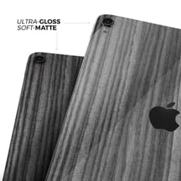 image-Dark Ebony Woodgrain - Full Body Skin Decal for the Apple iPad Pro