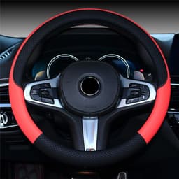 image-Car Steering Wheel Cover Non Slip Grip Cover