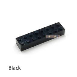 image-20pcs DIY Building Blocks Thick 2x8 Dots Educational Creative Toys for Children Figures Plastic Bricks Size Compatible With 3007
