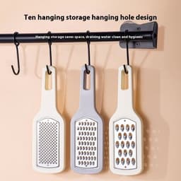 image-3 In 1 Cheese Grater Portable Handheld Stainless Steel Vegetable Grater Kitchen Tools Efficient Food Graters Home Kitchen Gadgets