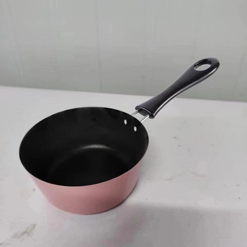 image-Mini Pan Non-stick Frying Pan Egg Frying Pan Kitchen Candy Toy Real Cooking Children Small Pot
