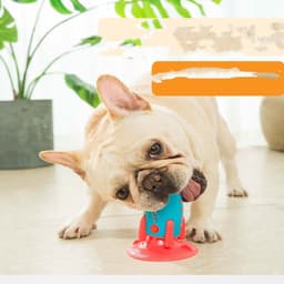 image-Rocket Dog Toys Leaking Food Dog Bite Toys Bite-resistant Pet Toys