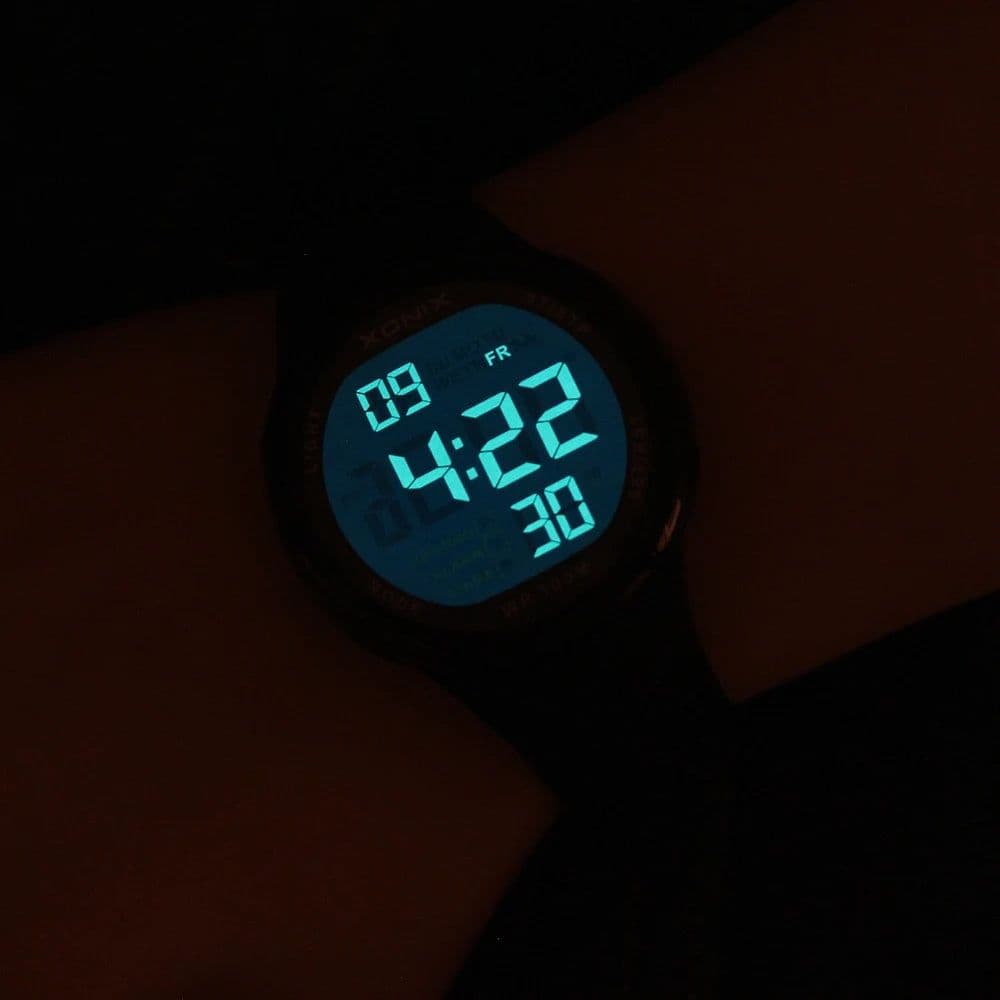 image-Hot!!! Fashion Men Sports Watches Waterproof 100m Outdoor Fun Digital Watch Swimming Diving Wristwatch Reloj Hombre Montre Homme