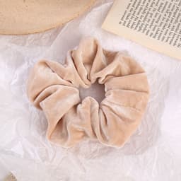 image-Flannel Hair Tie Hair Rope Amazon Velvet Fashion Ponytail Hair Accessories