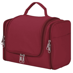 image-Toiletry Bag Bathroom Travel Makeup Toiletries Organiser – Hot Pink