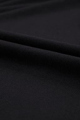 image-Black Cinched Waist Sleeveless Wide Leg Jumpsuit