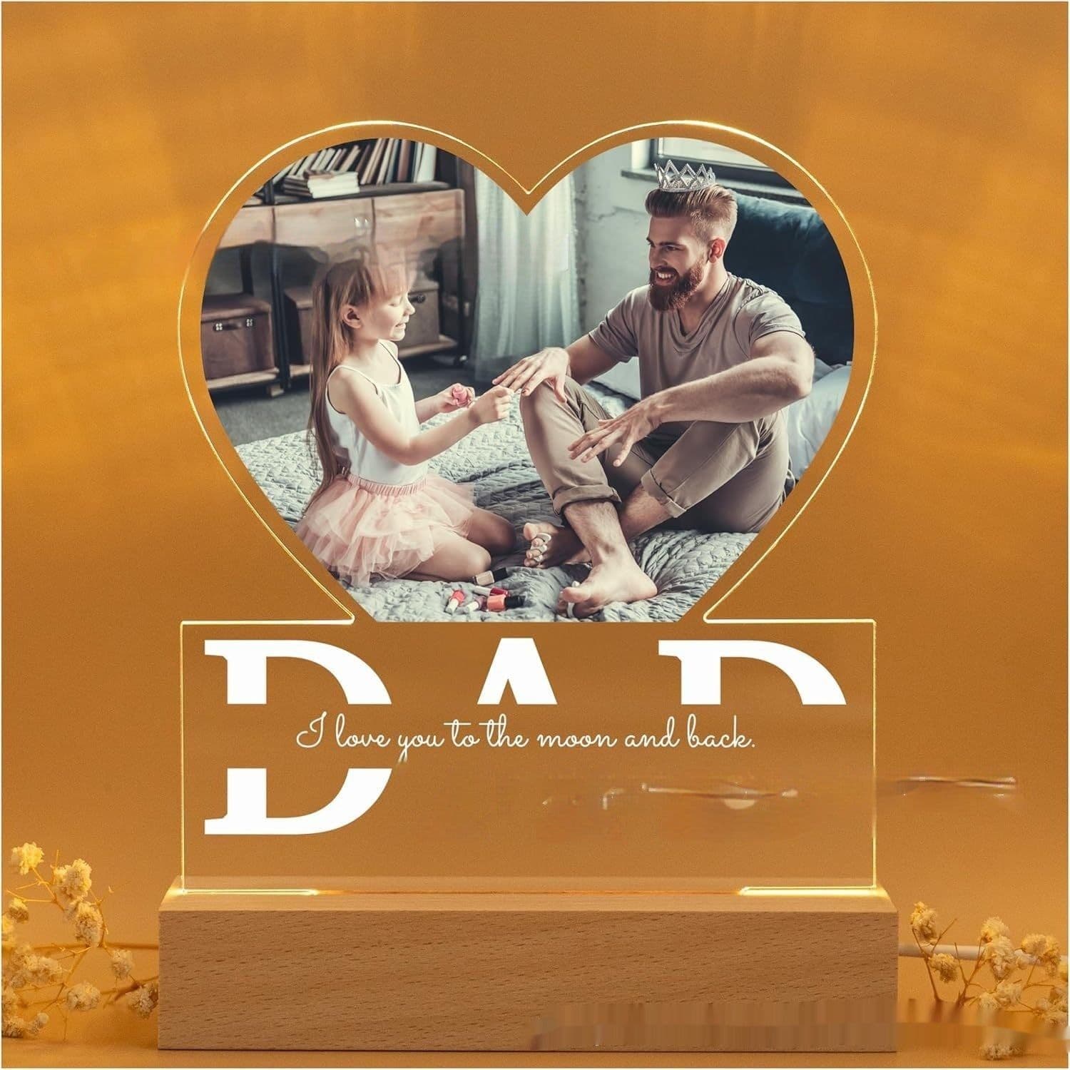image-Valentine's Day Night Light Acrylic Color Printing Photo Personalized Ornament