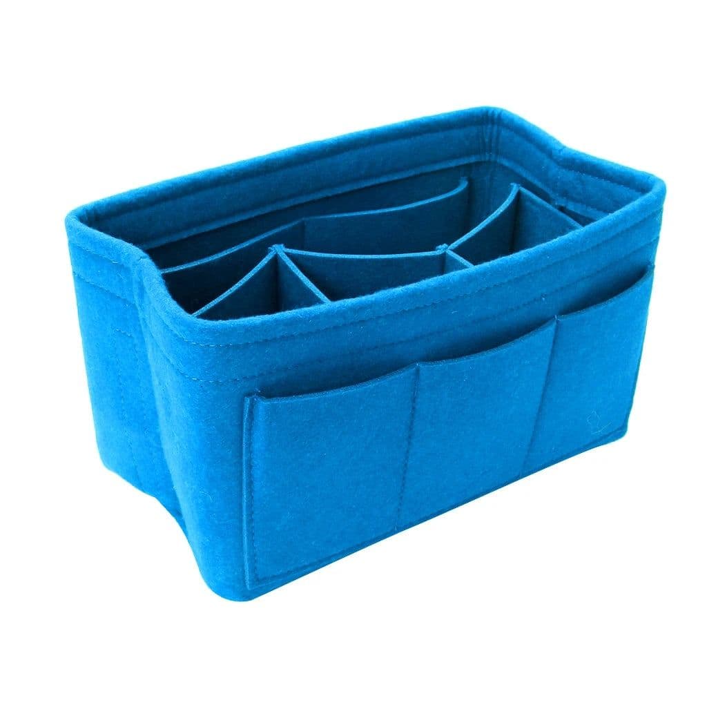 image-Felt Makeup Bag Organizer Insert Bag Handbag Multi-functional Travel Cosmetic Case Girl Toiletry Storage Bags 2019