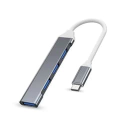 image-4 Port Multi Splitter Type C HUB 3.0 USB 3.1 Adapter OTG For Xiaomi Lenovo Macbook 13 15 Air Pro PC Computer Accessories