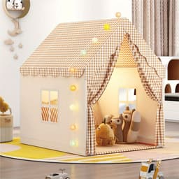 image-Kids Castle Play Tent Indoor Pretend Playhouse