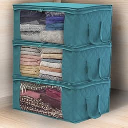 image-Non-woven Wardrobe Storage Bag Quilts Clothing