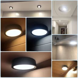 image-12V LED downlight 5W 7W 9W 12W Ceiling Lamps Safety Voltage Ultra Thin Driverless led spot lights Ceiling Fixtures Lighting