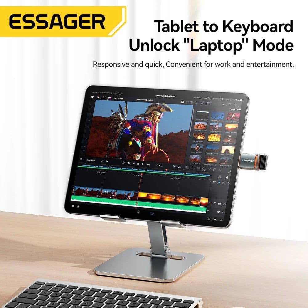 image-Essager USB3.0 OTG Adapter Type-C USB-A Micro Female to USB Micro iP Type-C Male Converter For Macbook Xiaomi iPhone OTG Adapter