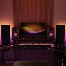 image-RGB Lamp & LED Stand | Desktop & Gaming Room Light