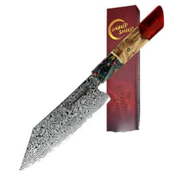 image-Damascus Stainless Steel Chef Knife 13.7cm Blade