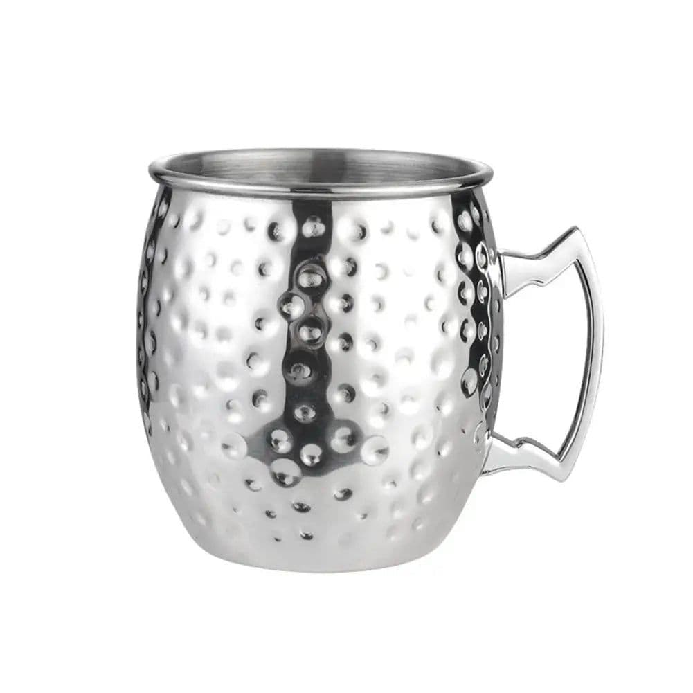 image-550ml Moscow Mule Copper Mug Handcrafted 304 Stainless Steel Cup Beer Cocktail Glass Coffee Cup Premium Gift For Drink Lovers