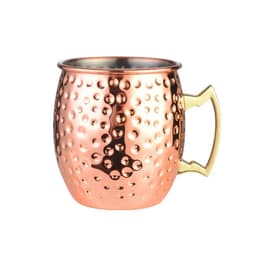 image-550ml Moscow Mule Copper Mug Handcrafted 304 Stainless Steel Cup Beer Cocktail Glass Coffee Cup Premium Gift For Drink Lovers