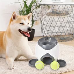 image-New Pets dogs accessories feeder Interesting things toys ball catapult Interactive dog toy tennis ball launcher machine games