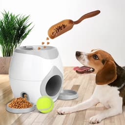 image-New Pets dogs accessories feeder Interesting things toys ball catapult Interactive dog toy tennis ball launcher machine games
