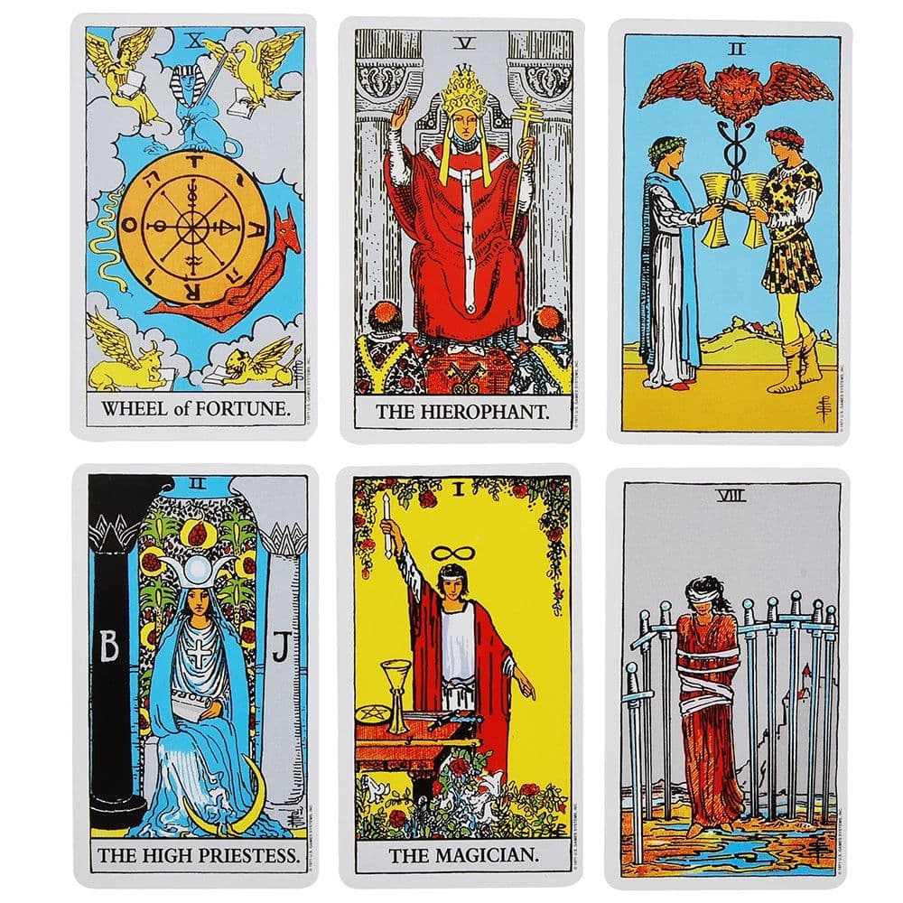 image-The Rider Tarot 78 Cards Deck Centenary Edition Tarot Rider-waite Board Game High Quality Card Stock Aeclectic Crisp Divination