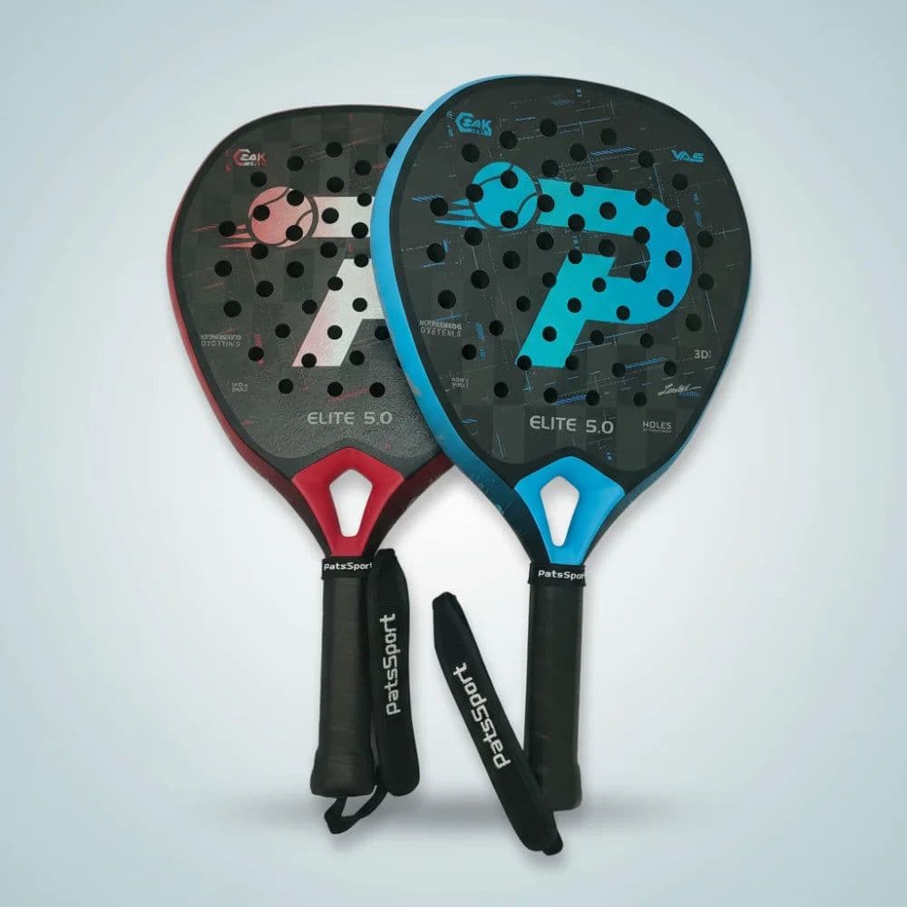 image-PatsSport Ready Ship 24K Carbon Fiber Gold Padel Racket 40mm With3D Spin Sand Finish Diamond Lightweight Eco-Friendly Durable 80