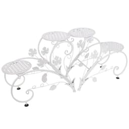 image-Classic Tall Plant Stand - Art Flower Pot Holder Rack