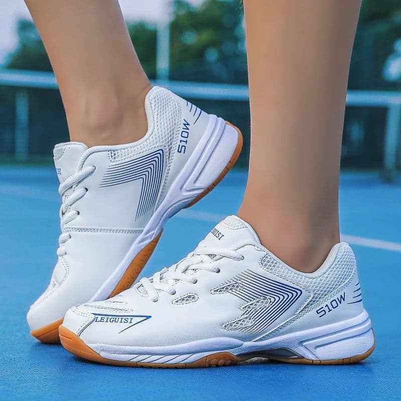 image-Wholesale Men's Badminton Shoes Factory Cheap Professional Padel Shoes Anti-Slippery Breathable Badminton Shoe for Men