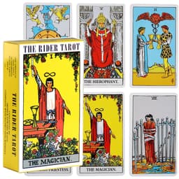 image-The Rider Tarot 78 Cards Deck Centenary Edition Tarot Rider-waite Board Game High Quality Card Stock Aeclectic Crisp Divination