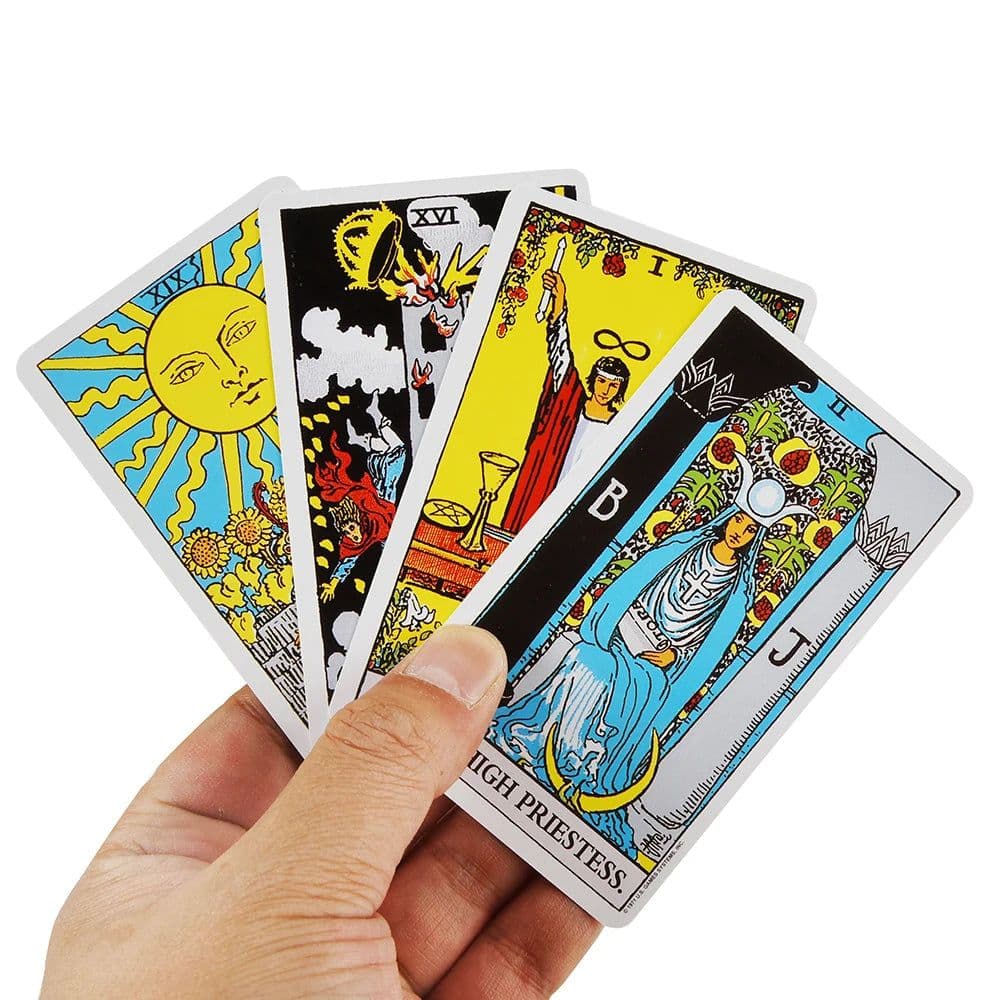 image-The Rider Tarot 78 Cards Deck Centenary Edition Tarot Rider-waite Board Game High Quality Card Stock Aeclectic Crisp Divination