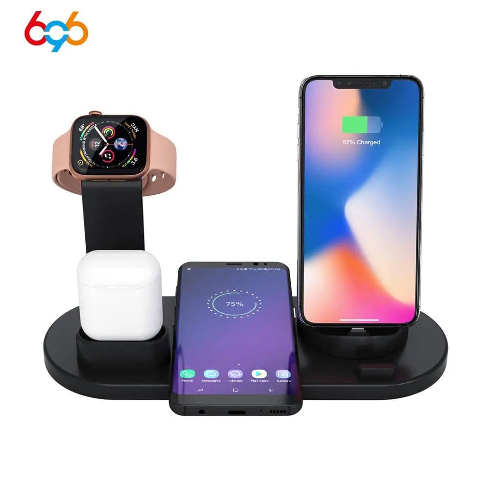 image-3 in 1 Wireless Charging Dock iPhone Apple Watch AirPods