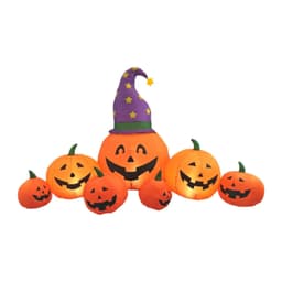 image-Halloween Inflatable Pumpkin Decoration with LED Lights