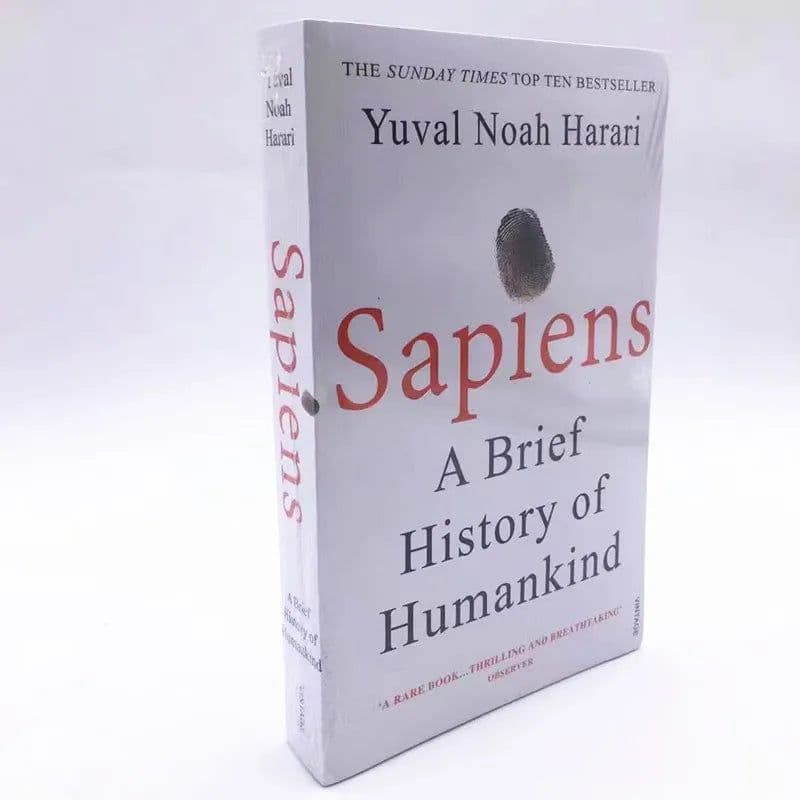 image-Sapiens: A Brief History of Humankind Yuval Noah Harari English Books Anthropological History Books Extracurricular Reading Book