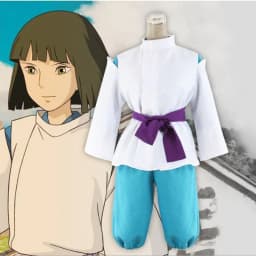 image-Spirited Away COS Costumes Xiaochi White Dragon Costumes Ogino Relief Amber Lord Hayao Miyazaki Anime