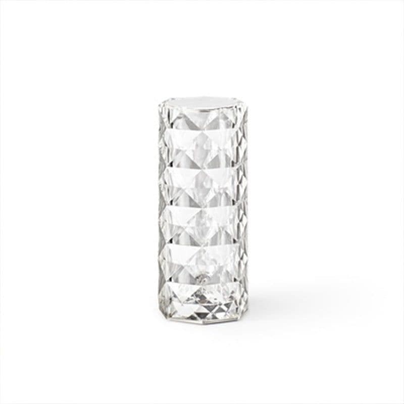 image-Qianlixun ins Spanish rose atmosphere lamp crystal table lamp bedroom touch petal diamond night light