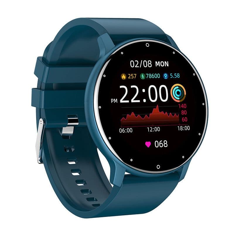 image-Cross-border new product ZL02 smart bracelet, heart rate, blood pressure and oxygen monitoring, sports pedometer watch band in stock