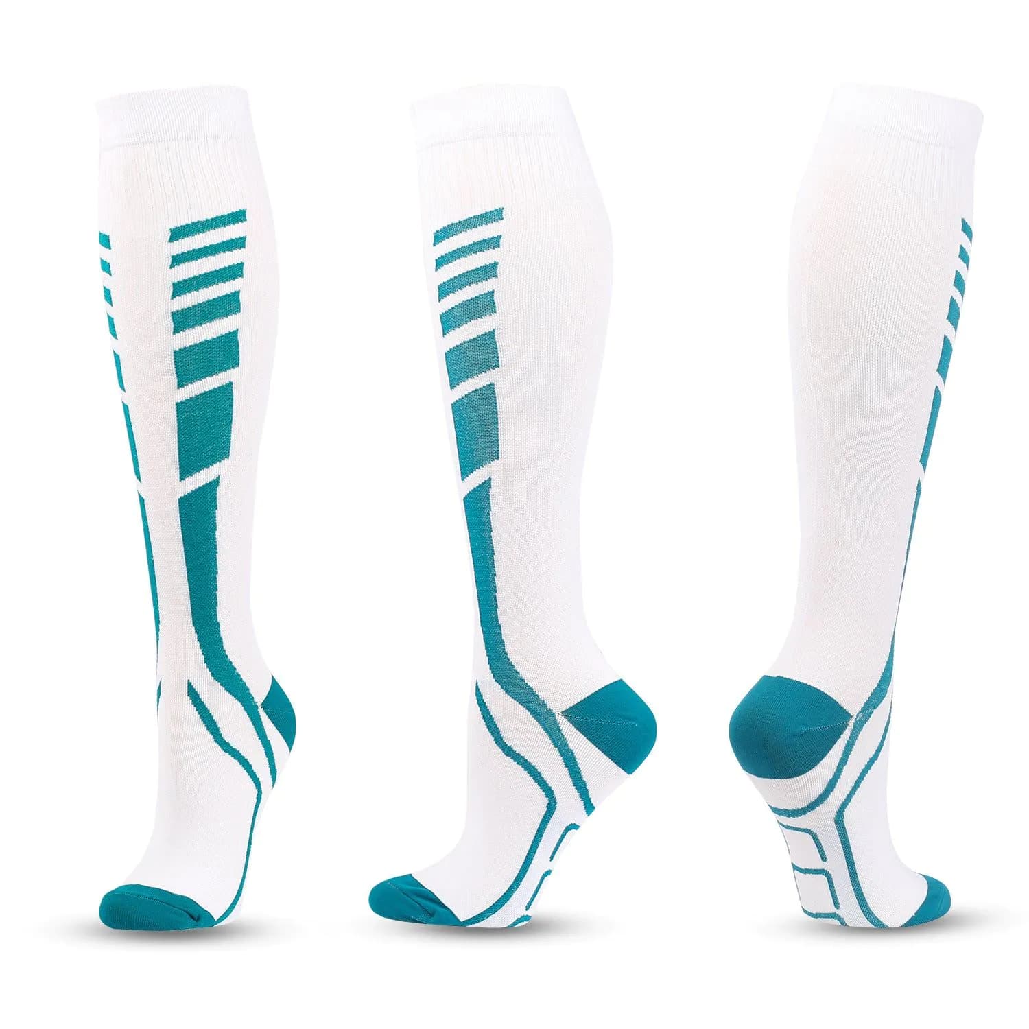 image-Factory wholesale new men's and women's sports compression socks multicolor outdoor running long tube compression socks cross-border socks