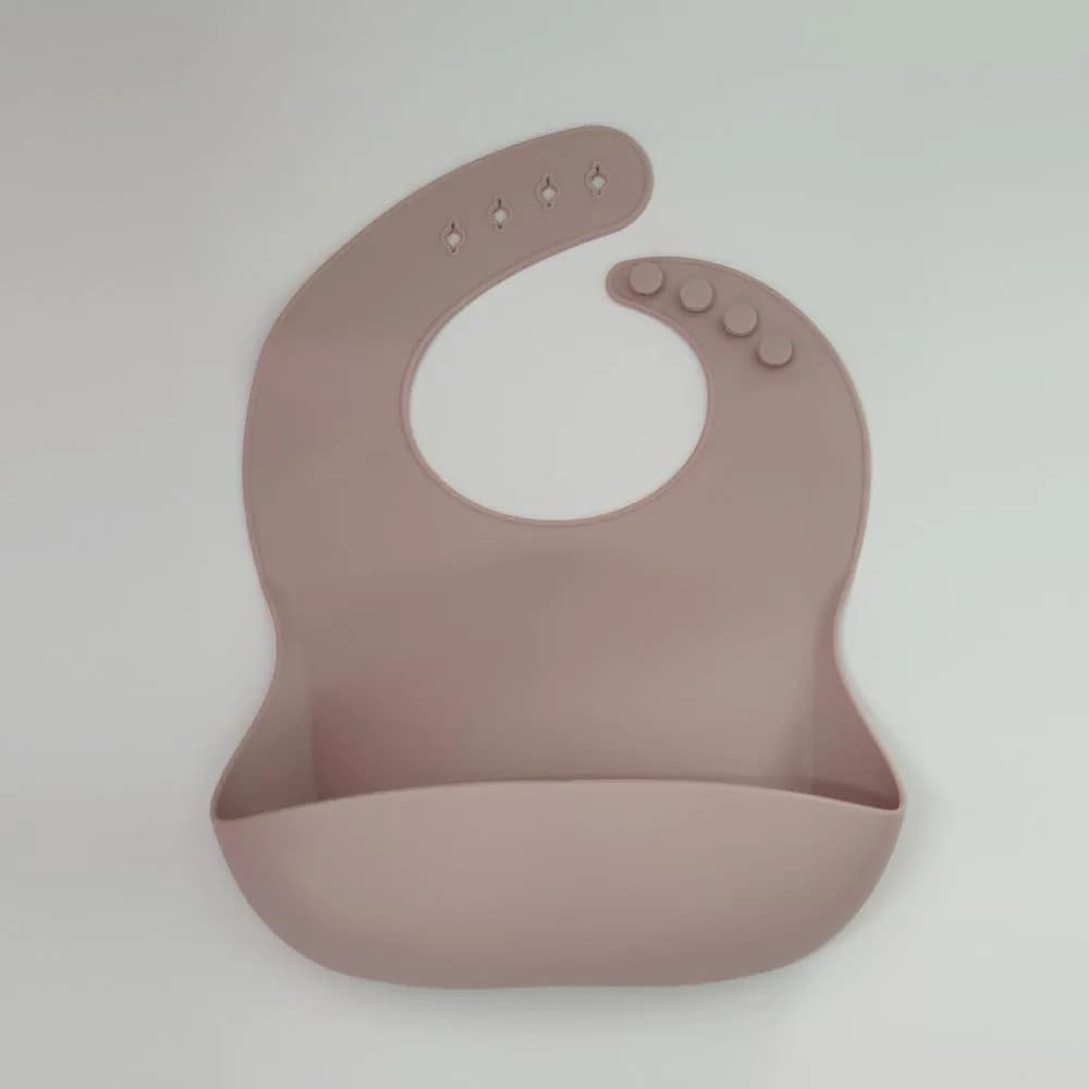 image-Baby eating bib bib baby silicone bib custom rice pocket soft silicone disposable waterproof feeding rice pocket